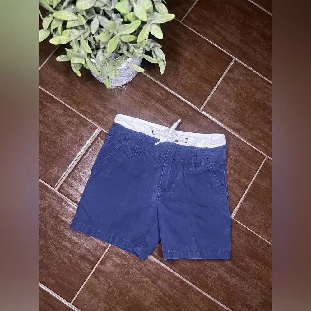 Janie and Jack navy shorts sz  2T